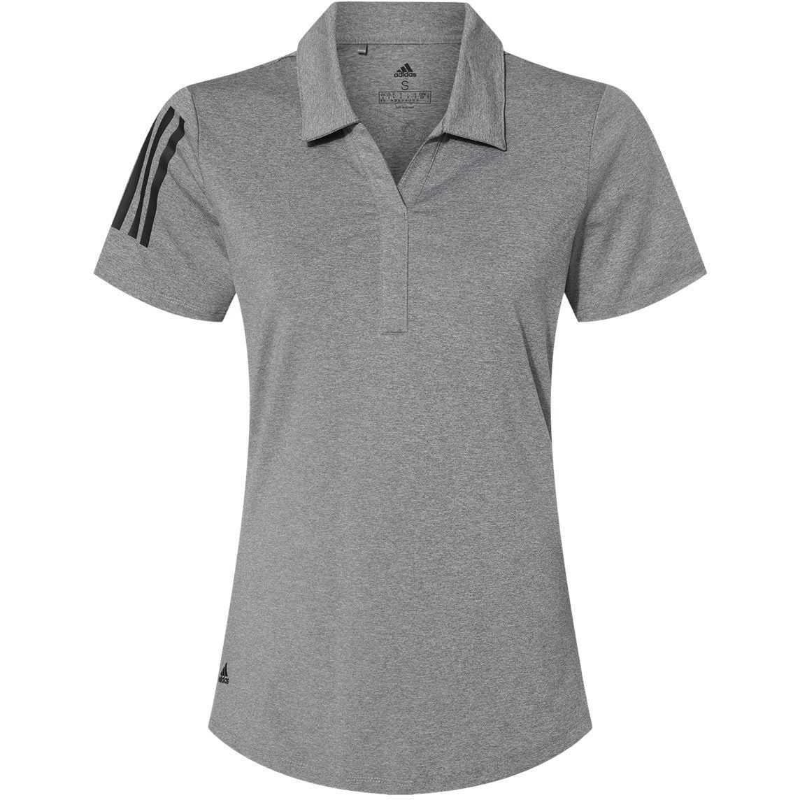 Grey Three Heather/ Black